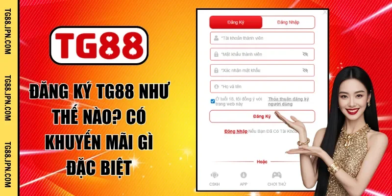 đăng ký tg88