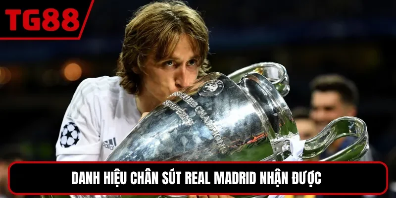 Danh hiệu chân sút Real Madrid nhận được 
