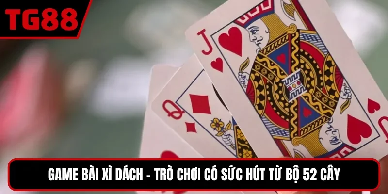 Game bài Xì Dách - Trò chơi có sức hút từ bộ 52 cây