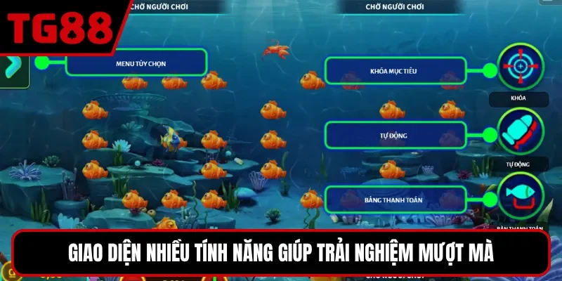 Giao diện nhiều tính năng giúp trải nghiệm mượt mà