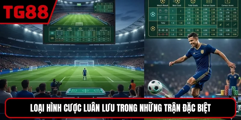 Loại hình cược luân lưu trong những trận đặc biệt