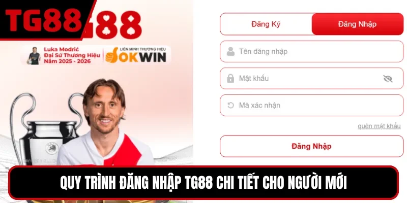 Quy trình đăng nhập TG88 chi tiết cho người mới